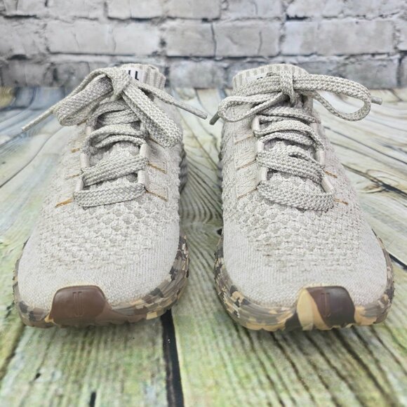 NOBULL Wild Aspire Knit Runners Men's Size 7 Women's 8.5 Beige Gym Shoe CrossFit - Picture 4 of 9